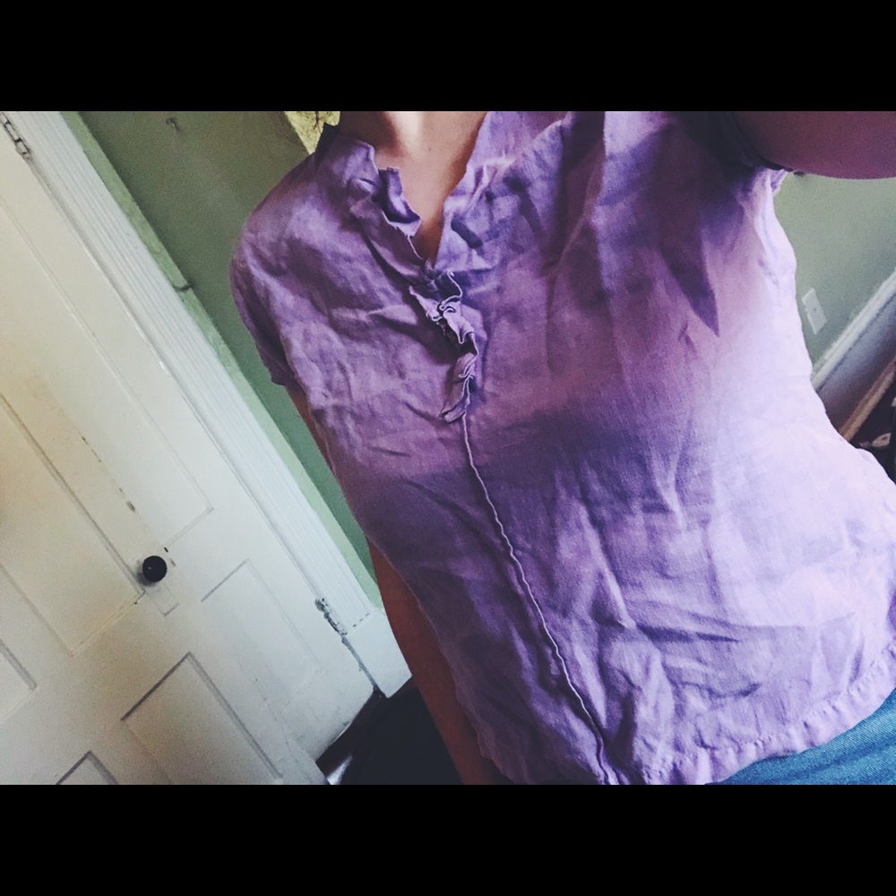 🔮cute purple blouse🔮